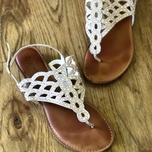 Lightly Worn!!! Blush pink Sandals